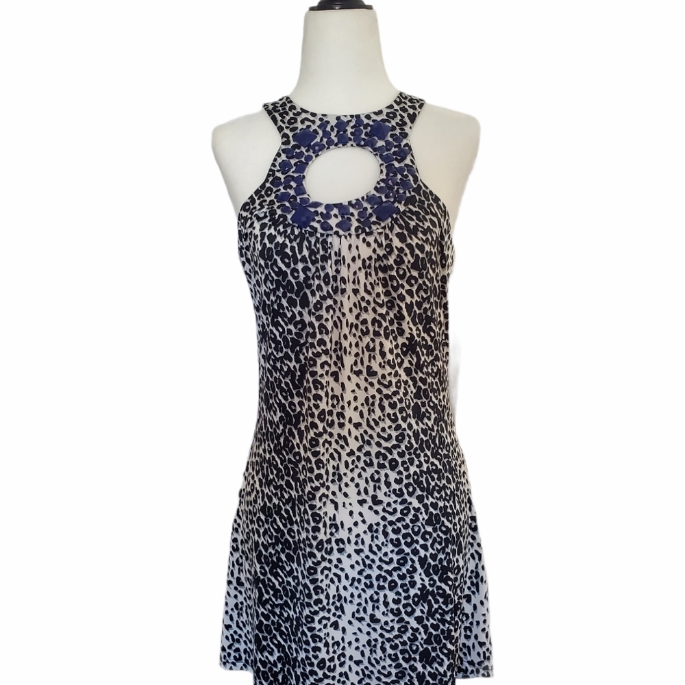 Cache keyhole dress VIC0022
